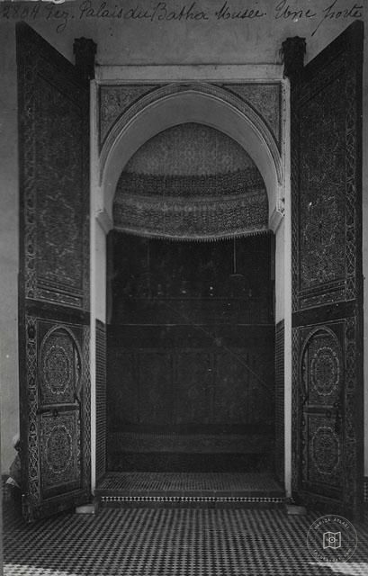 Fes — Batha Sarayı Müzesi girişi