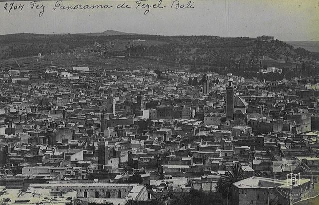 Fes — Fes el-Bali’nin genel görünümü