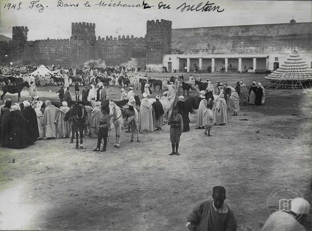 Fes — Meşver’de Sultan’ın kabul töreni