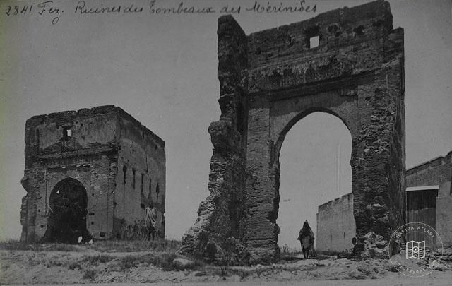 Fes — Merînî türbelerinin kalıntıları