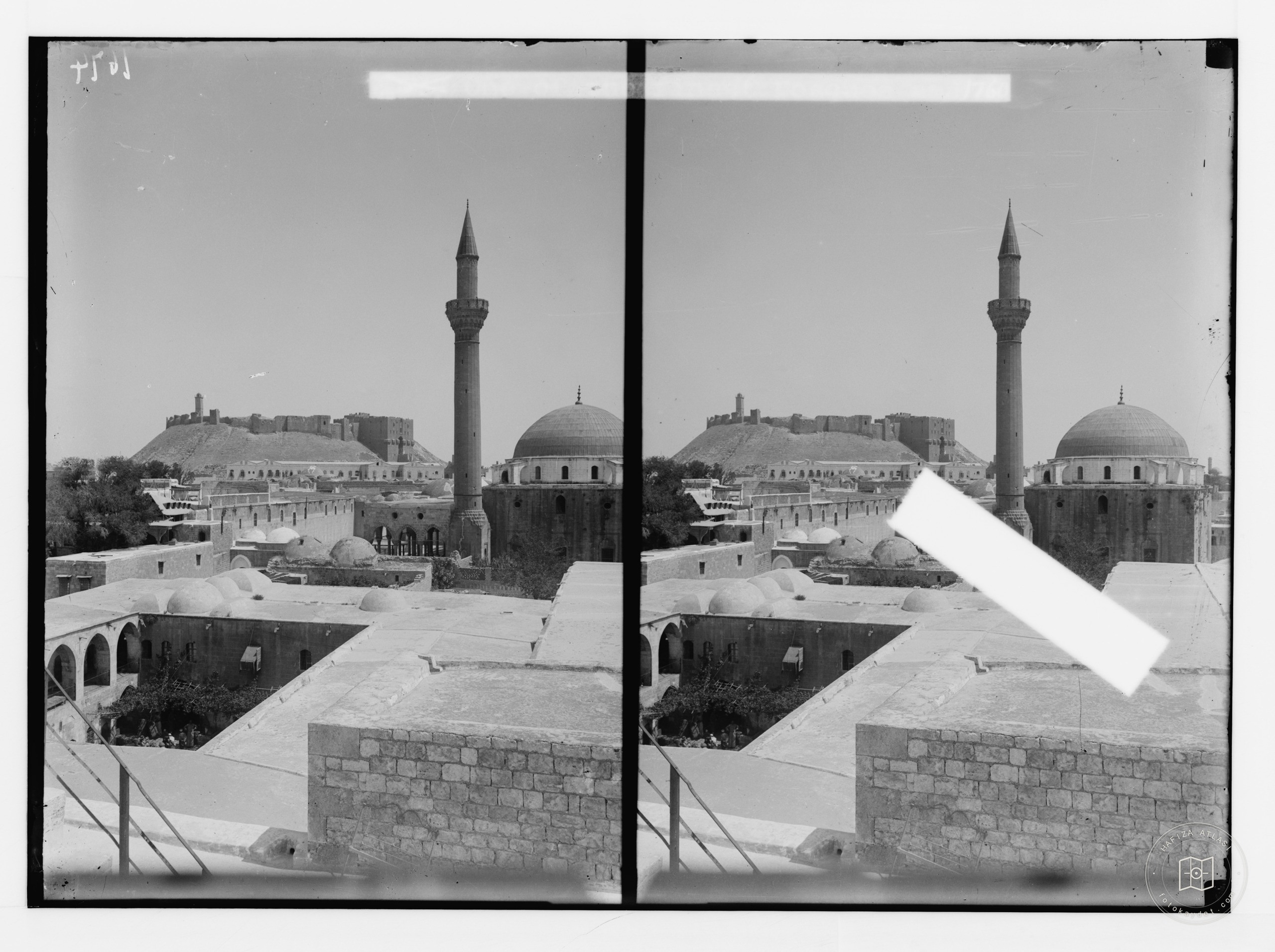 Aleppo (Haleb) and environs. One of the finest mosques and castle