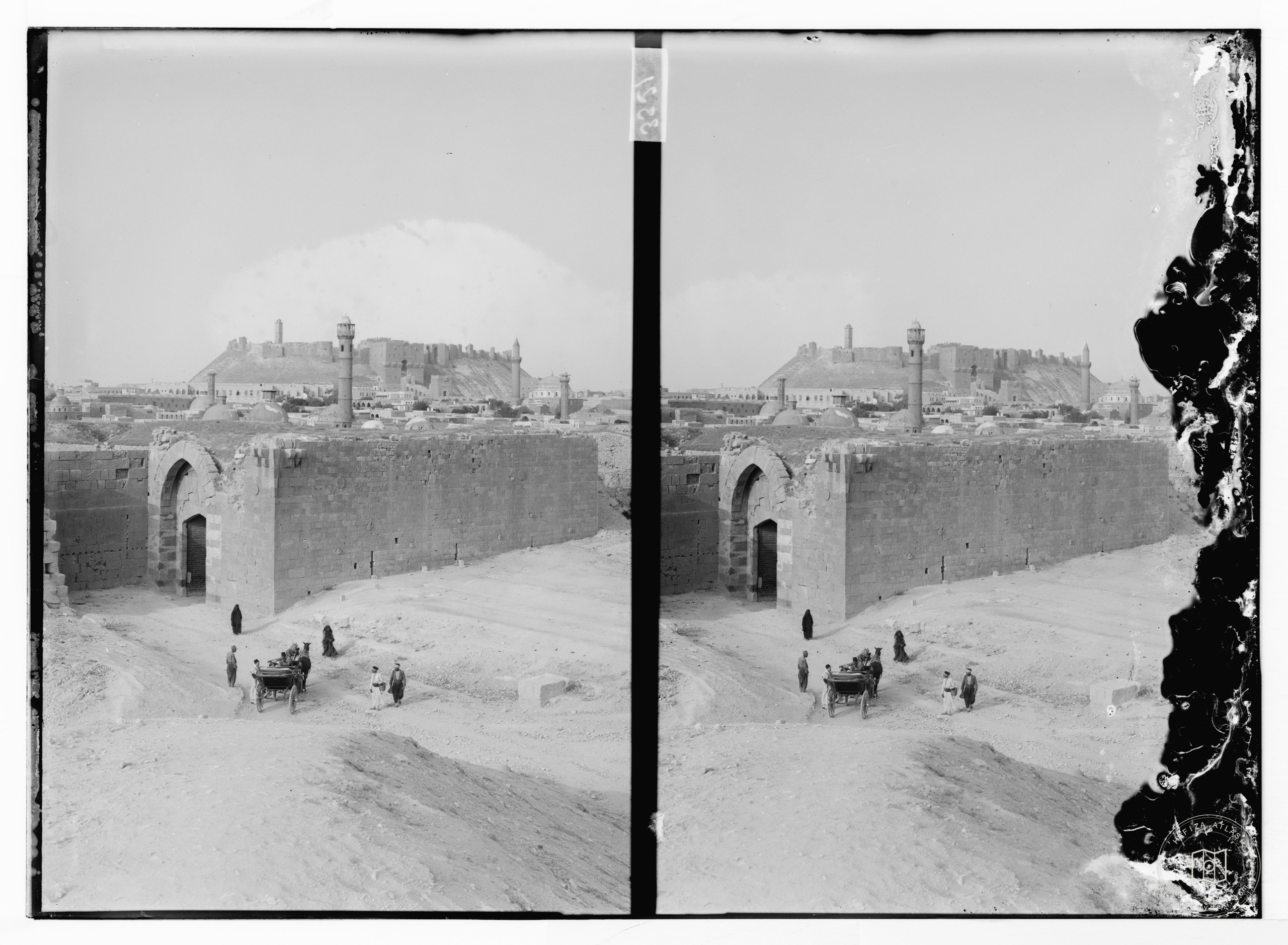 The citadel (castle), Aleppo