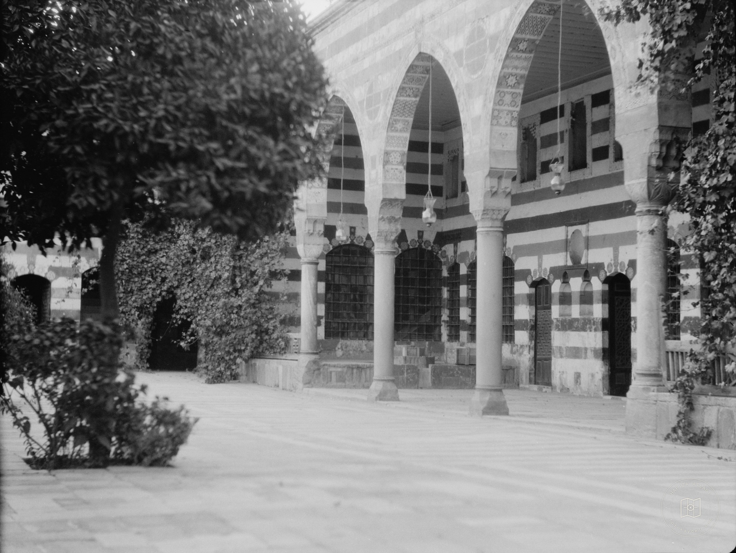 Damascus and Environs. Damascus. Palais Azam. The collonaded court