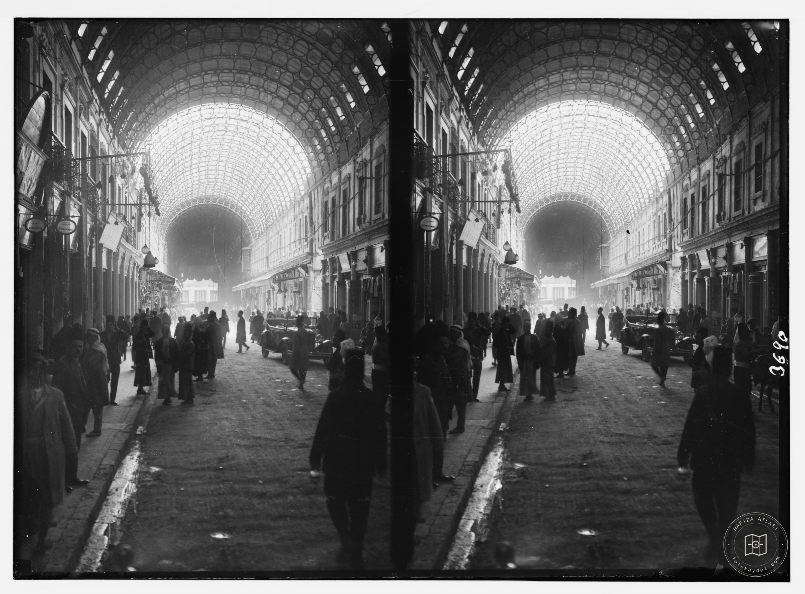 Damascus and environs. Damascus. Souk-el-Arwam. In the covered bazaars