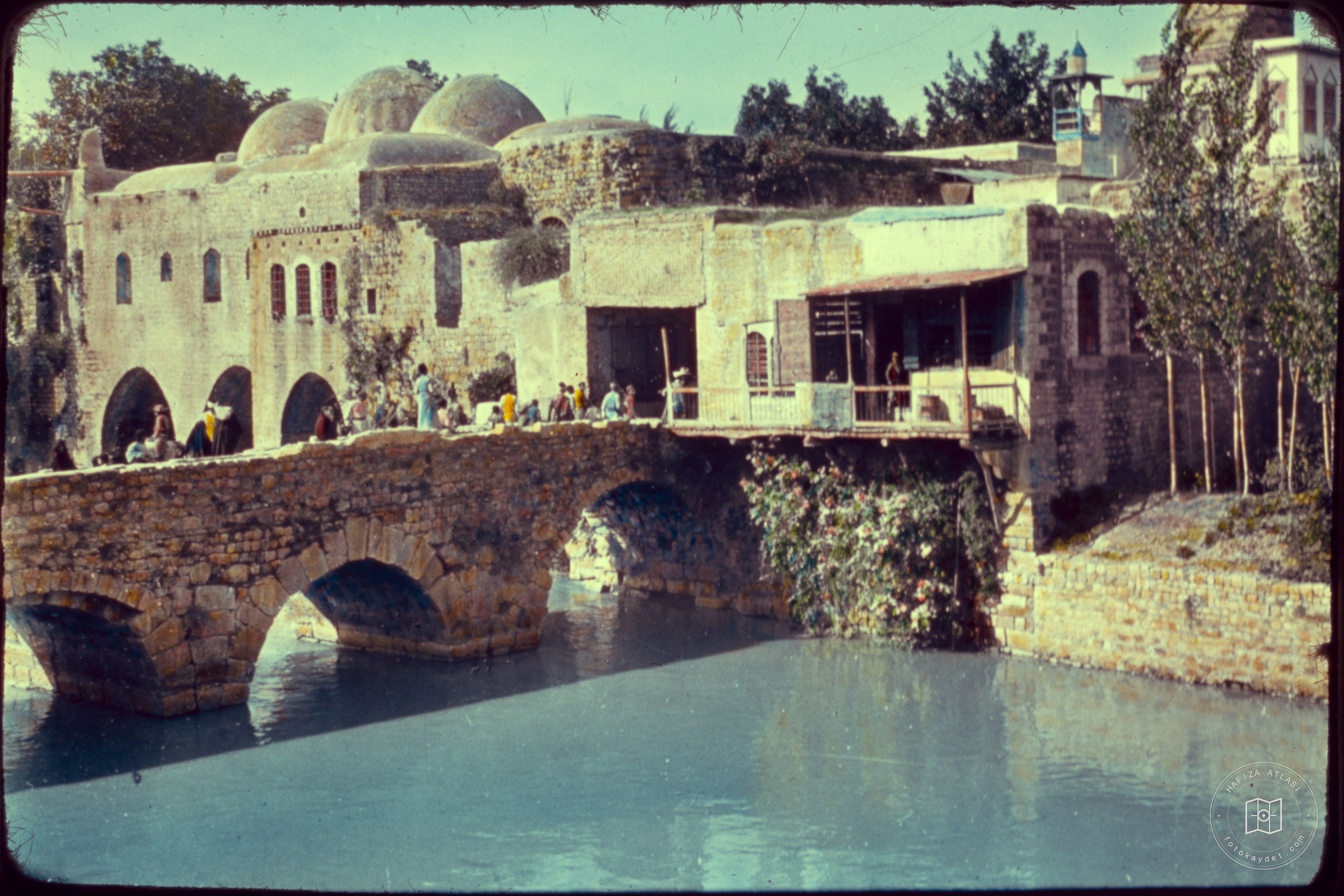 Damascus, Palmyra and Baalbek. An old bridge on the River Oeontes, i.e., Orontes near Riblah. II Kings 23:33