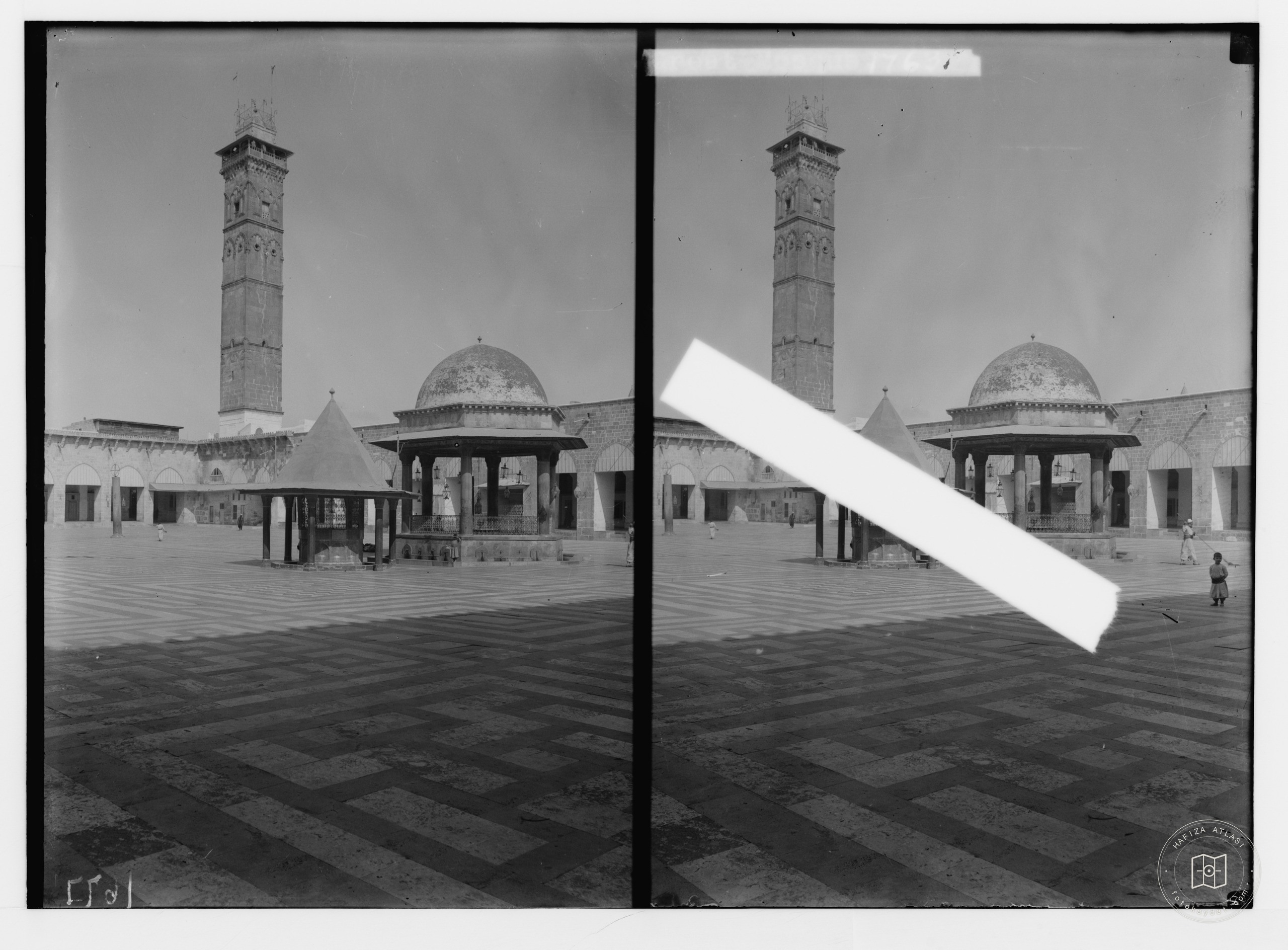 Aleppo (Haleb) and environs. Court of the Great Mosque