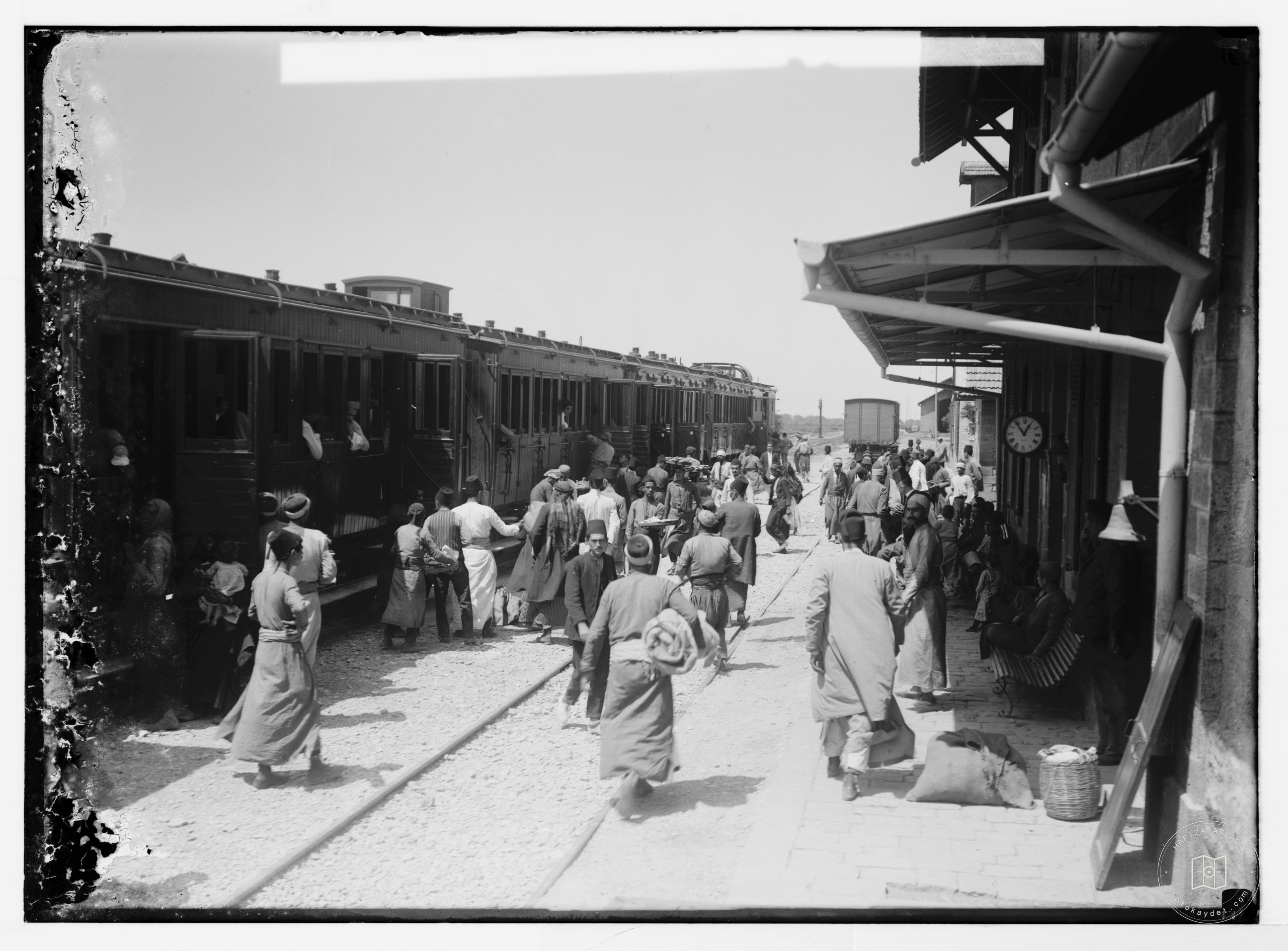 Homs (Emesa). Railway station