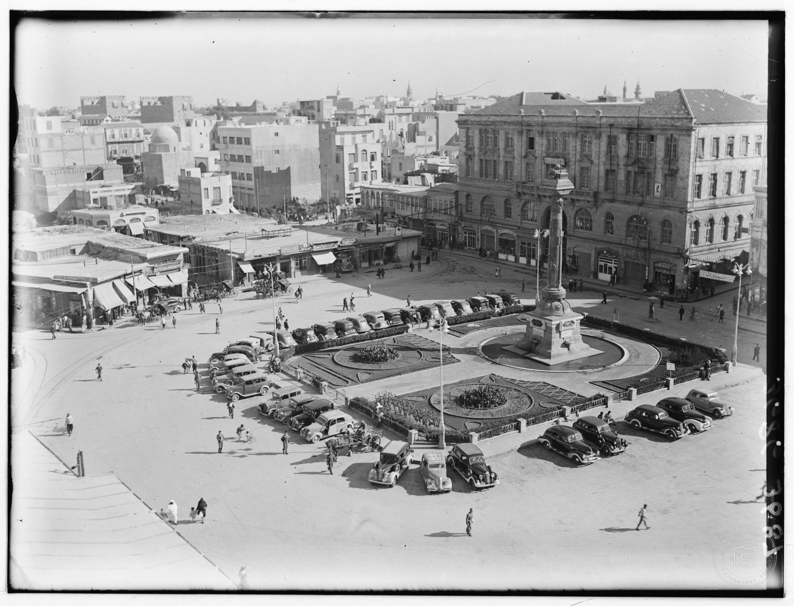 City square in Damascus, Syria