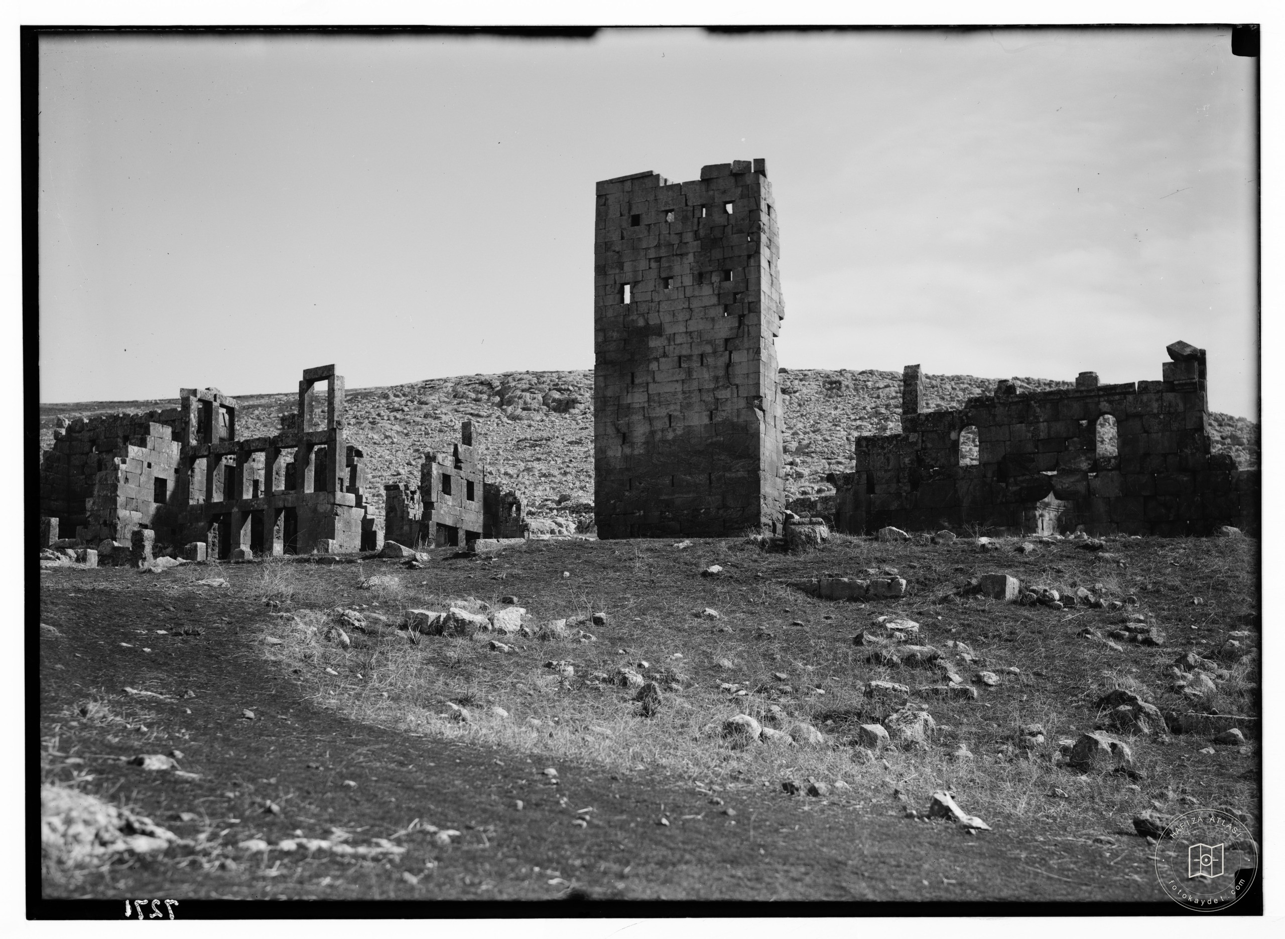Qasr el Benat N. of Aleppo from W