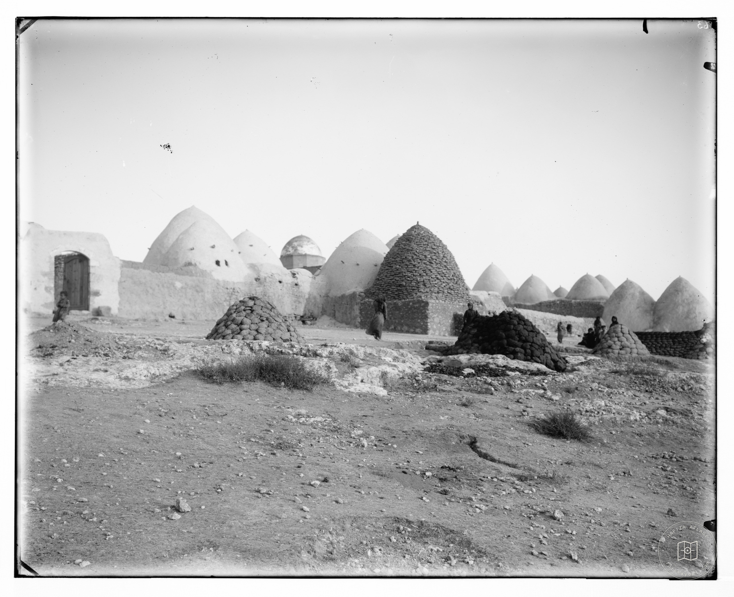 Bee-hive village Moselmeih, Syria