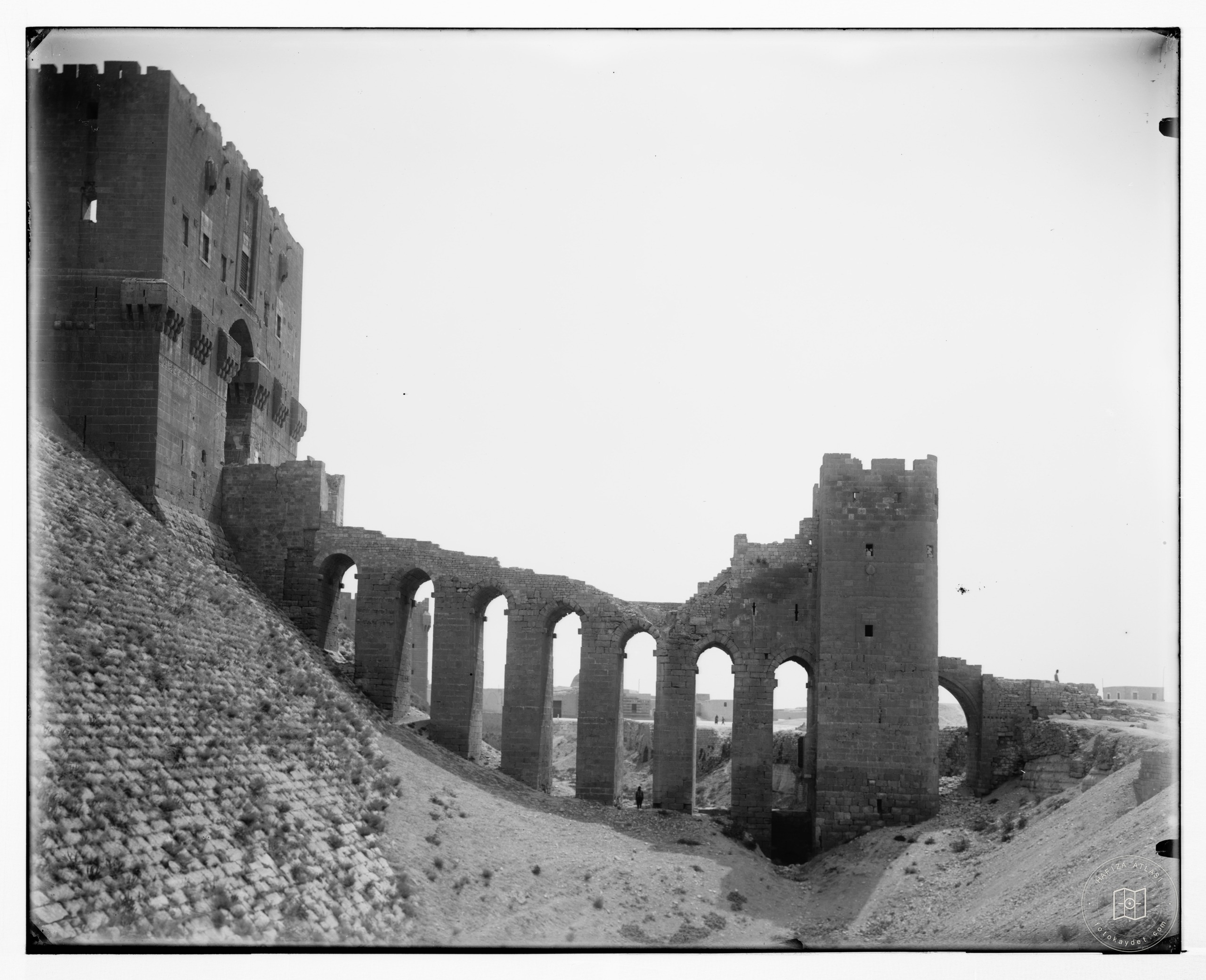 The citadel (castle), Aleppo