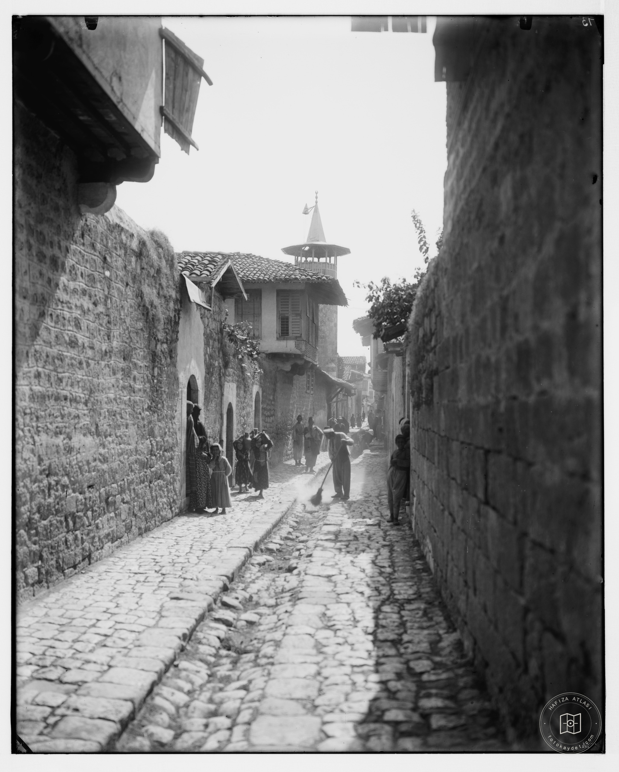 Street in town, Syria?