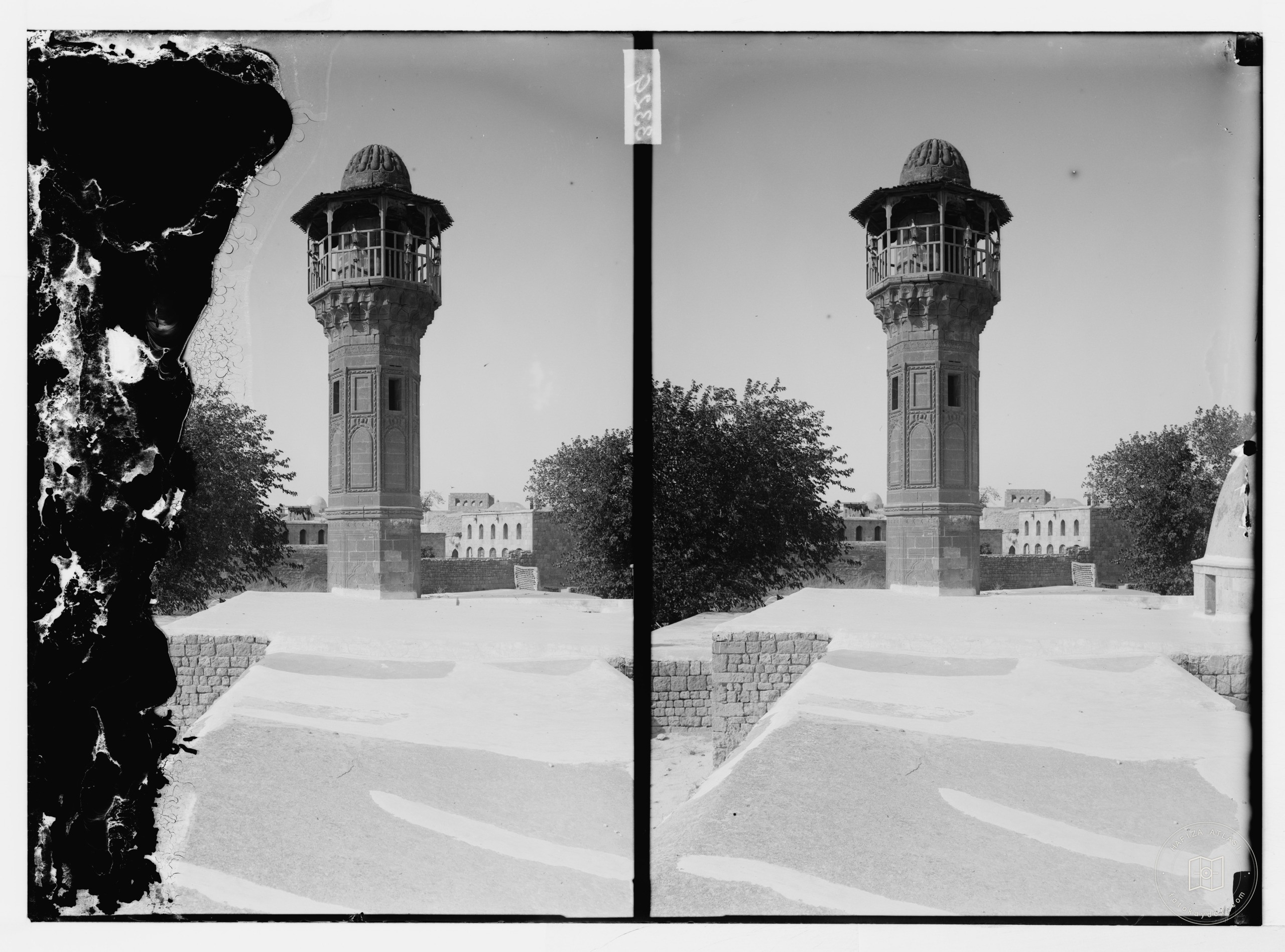 Minaret in Market Quarter Aleppo