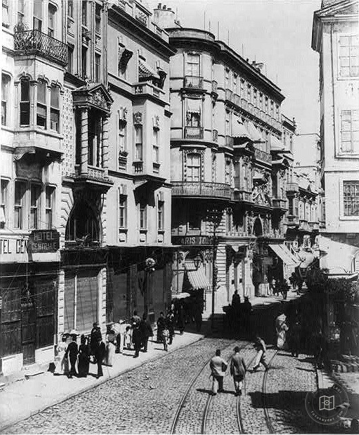 A street in Beyoğlu in Istanbul