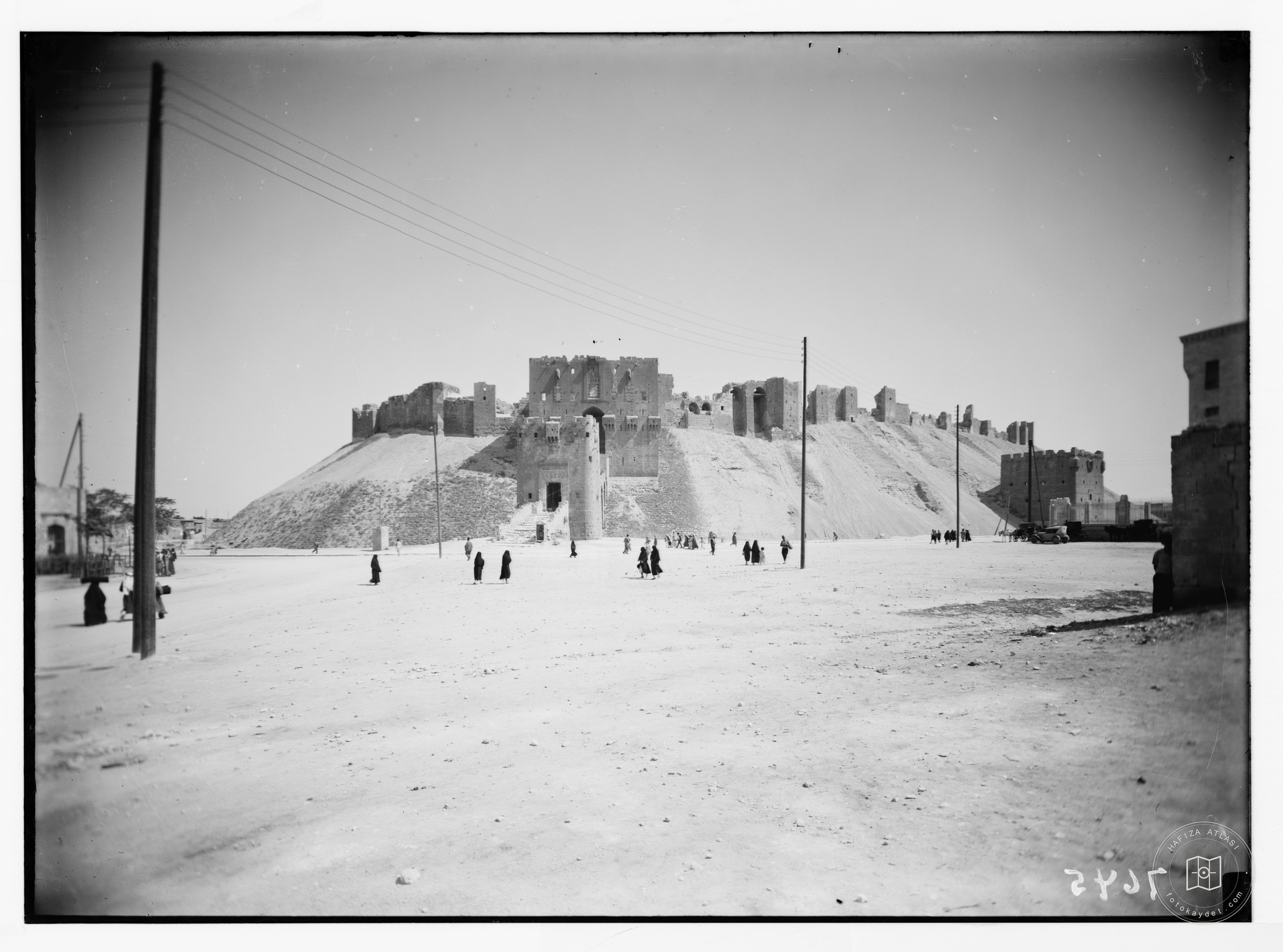 The citadel (castle), Aleppo