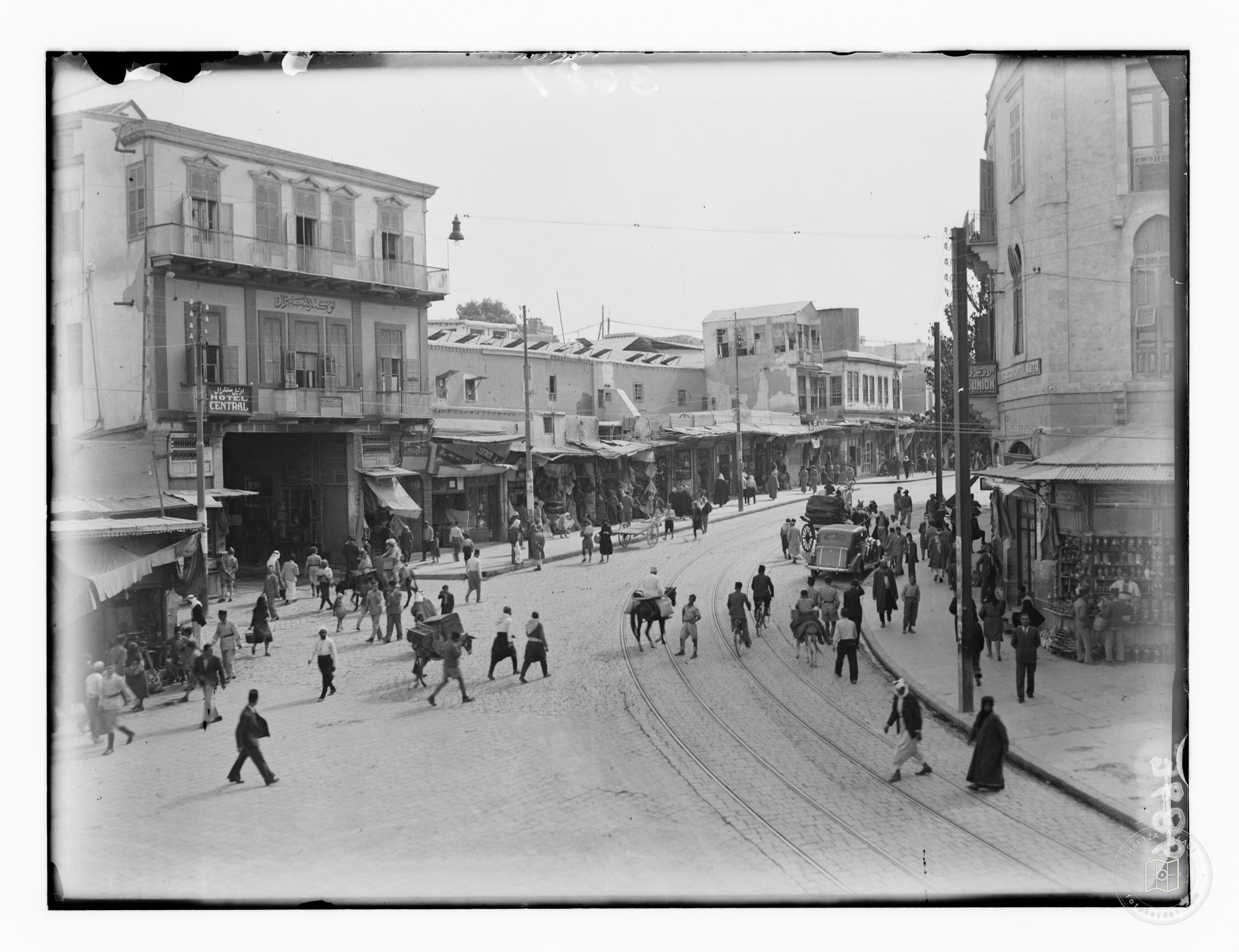 Şam’da Meydan semtinin ana caddesi