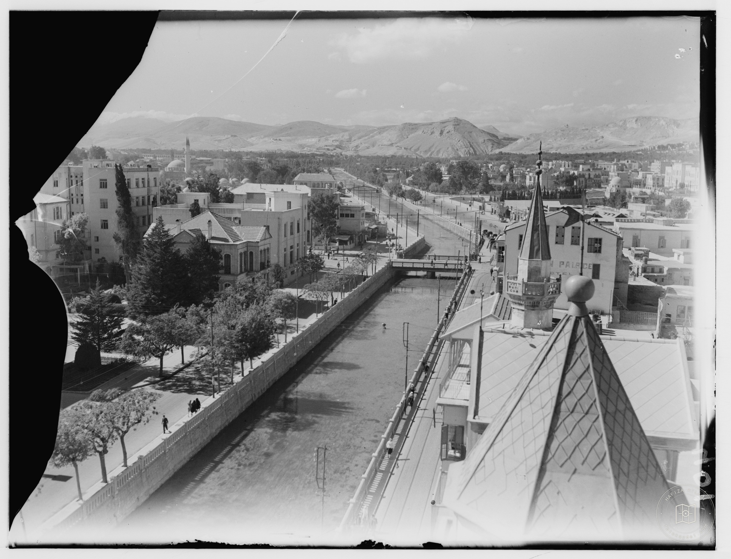 Damascus (Esh-Sham). River Abana (El-Barada)