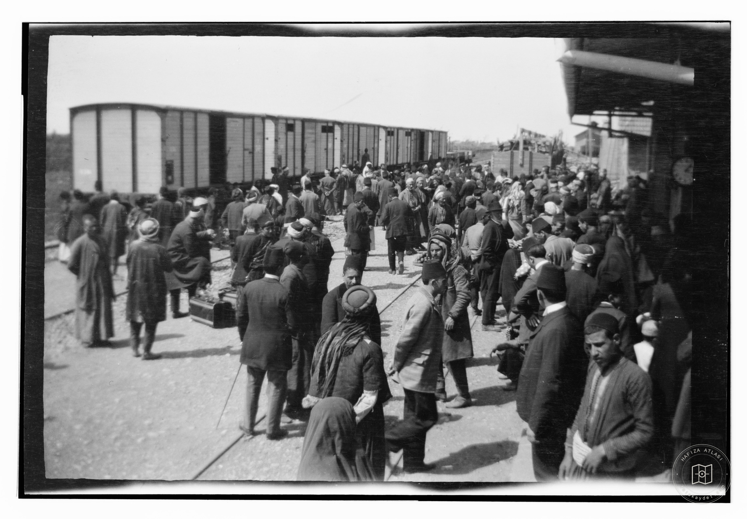 Railroad station at Homs?