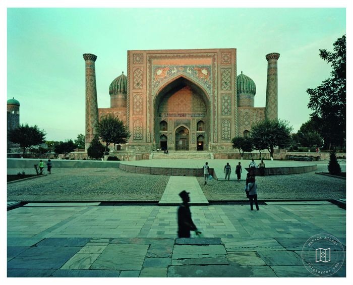 Samarkand — Sher-Dor Madrasa front portal