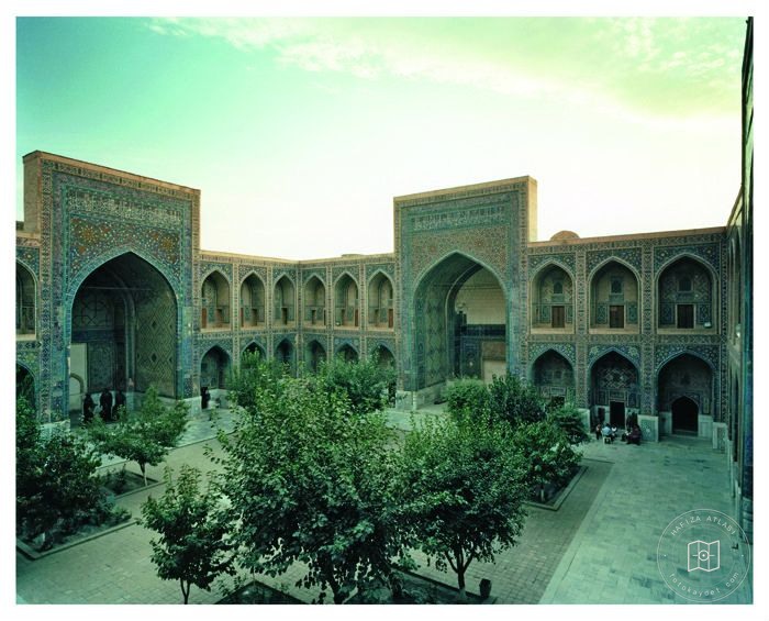 Samarkand — Ulugbeg Madrasa courtyard