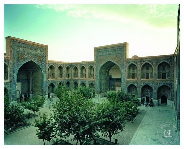 Samarkand — Ulugbeg Madrasa courtyard