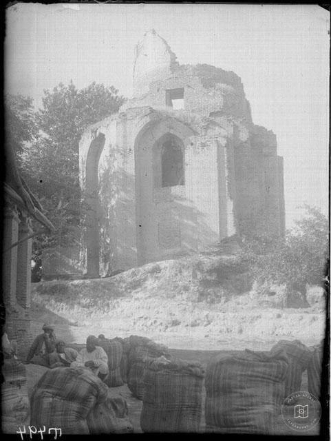 Samarkand — Saray Mulk Khanum Madrasa and Mausoleum