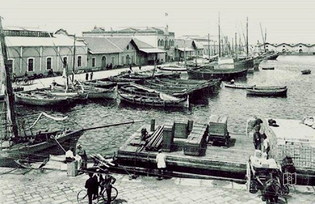1930′larda İzmir Gümrük and Harbour