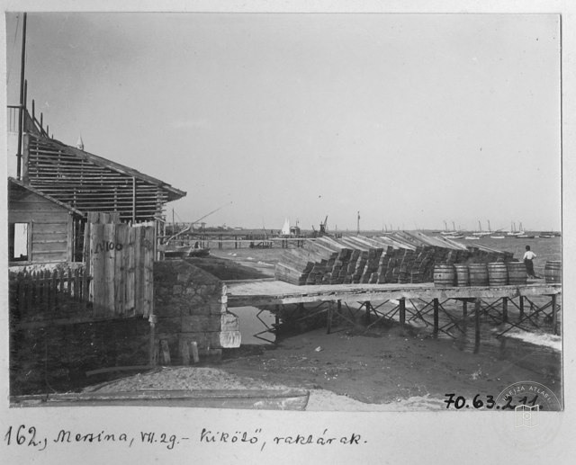 Mersin Harbour and Warehouses / 1914