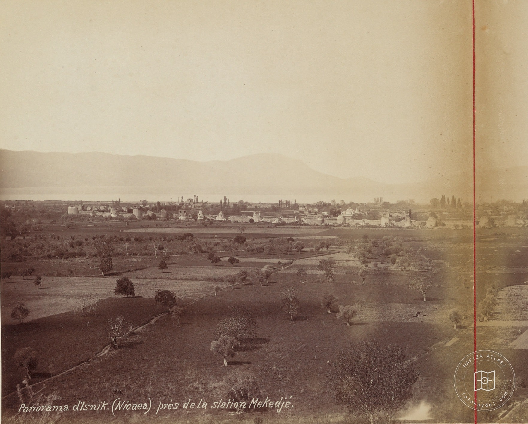 İznik / Guillaume Berggren Photo / 1880