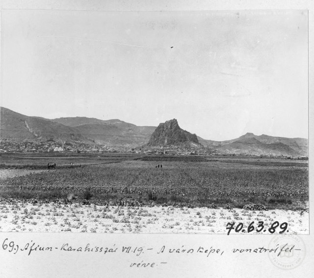 Trenden Afyon Görünümü / 1914