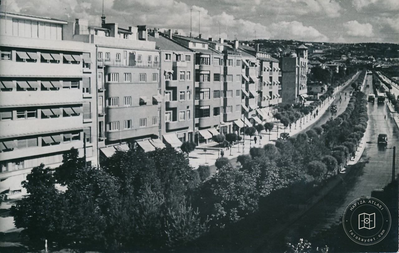 Atatürk Bulvarı, Ankara / 1950′ler