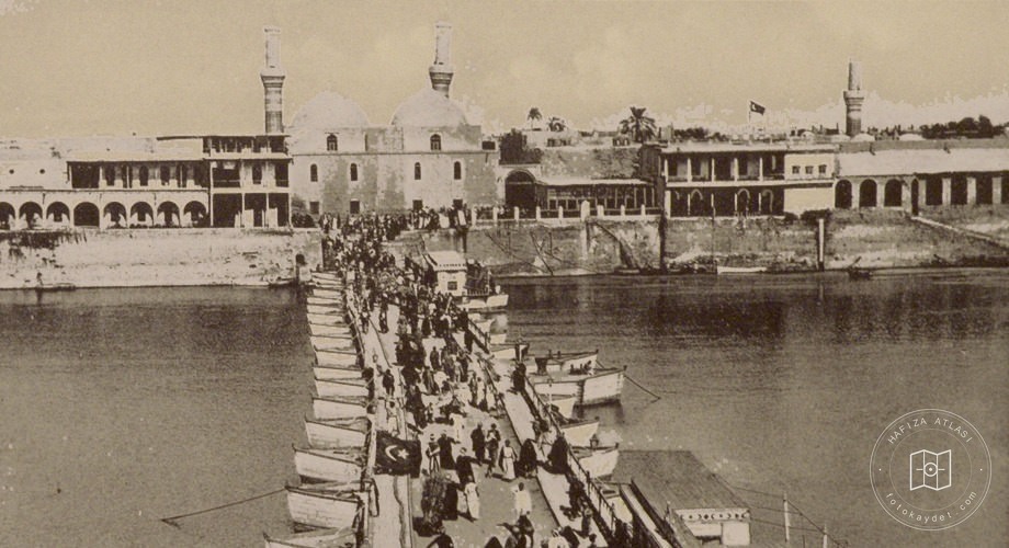 A view from Baghdad (H. Grothe, Geographische Charakterbilder, Leipzig, 1909)