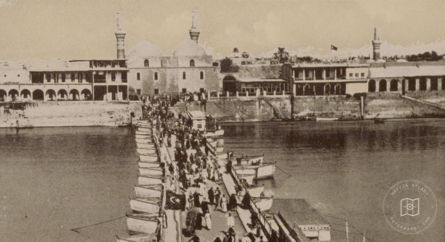 A view from Baghdad (H. Grothe, Geographische Charakterbilder, Leipzig, 1909)