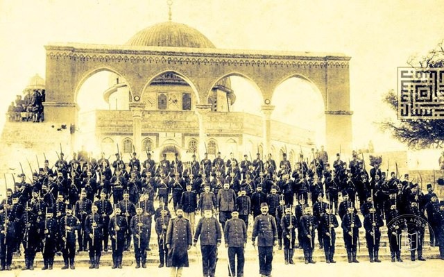 Ottoman Soldiers in Kudüs / 1900s