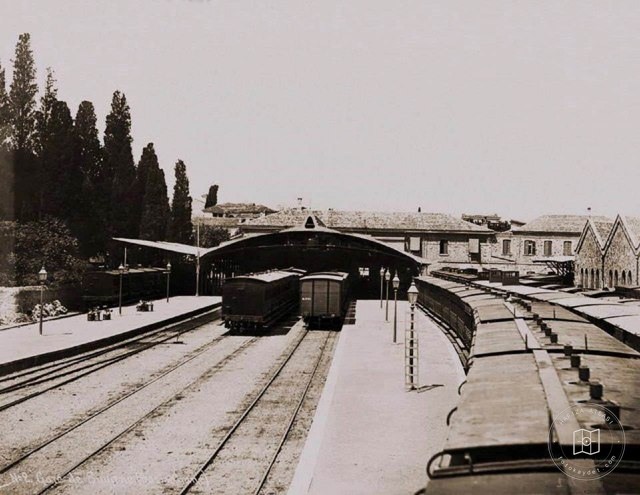 Pushne Train Station , Izmir / 1900′s