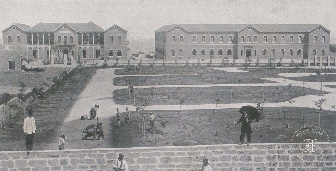 Hamidiye Ticaret ve Sanayi Mektebi, Beyrut - Lübnan / 1900′ler