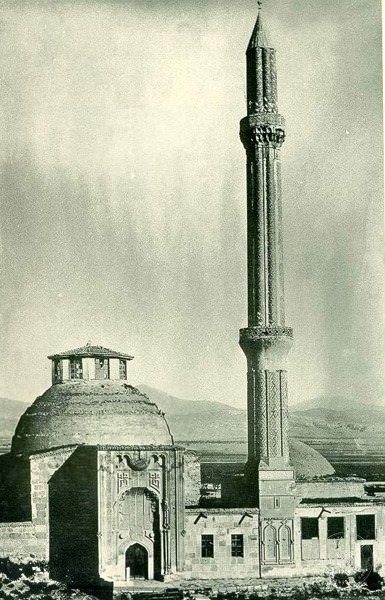 Konya Slim Minare Old Photo (before the Previous Period From Yıldırım Drop)