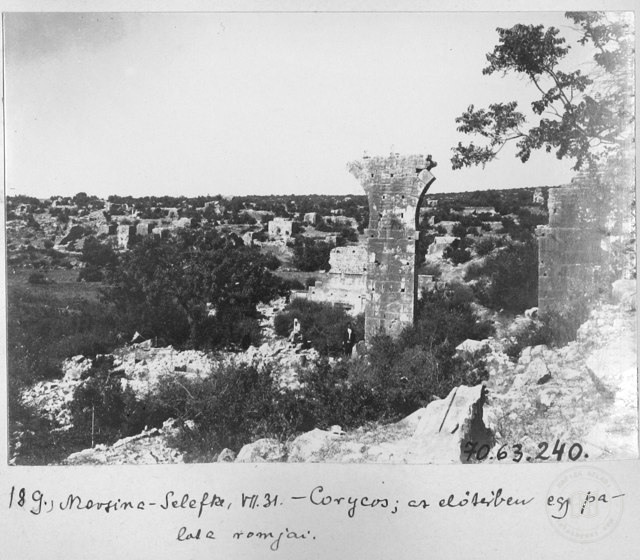 Korykos Ancient City Palace Residues, Mersin / 1914