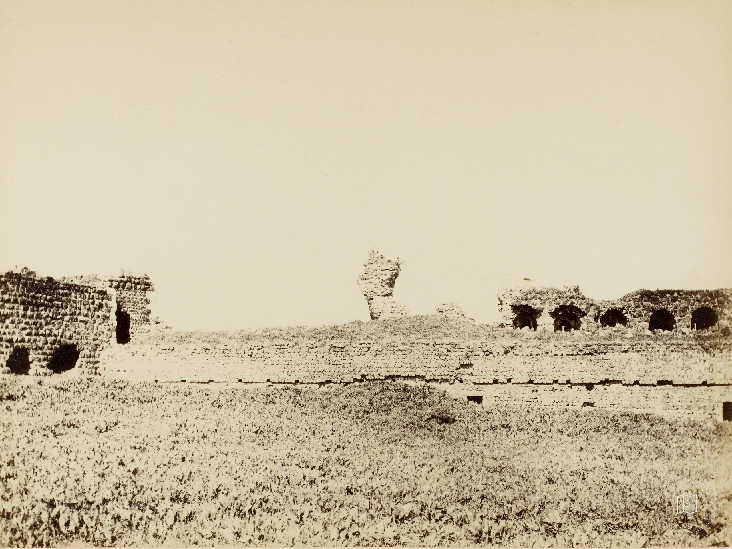 Toprakkale Castle Interior View/Osmaniye 1874