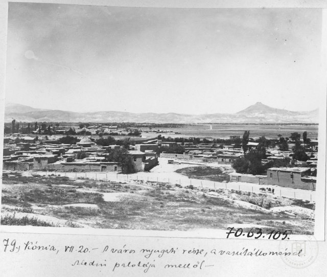 Alaaddin Tepesi'nden Konya Güney Görünümü / 1914