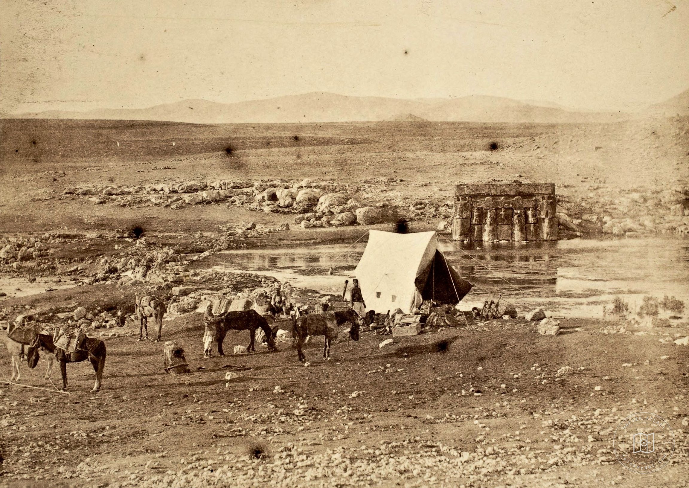 Eflatunpınar Monument / 1887 John Henry Haynes photo