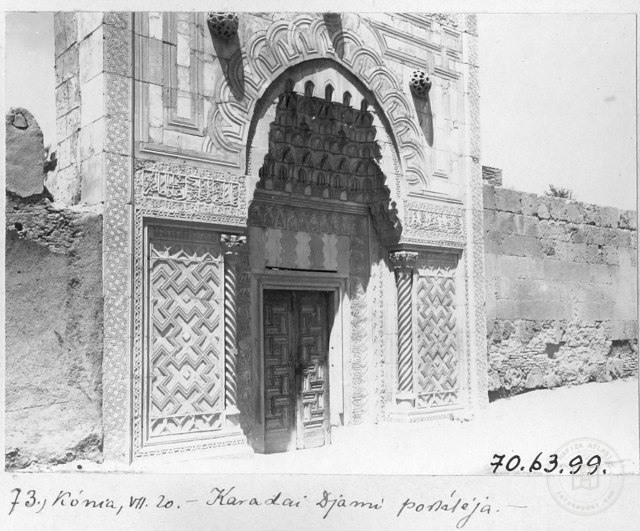 Karatay Medresesi Taç Kapısı, Konya / 1914