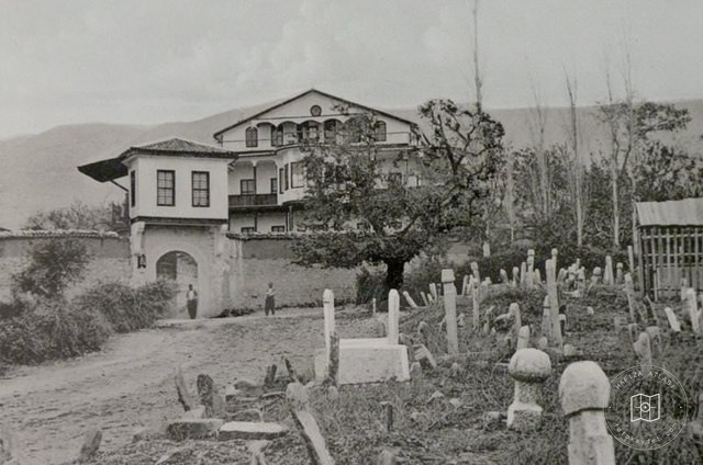 The German Mission hospital, Marash (Source: Hugo Grothe, Geographische Charakterbilder, Leipzig, 1909)