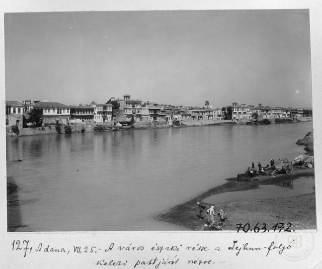 Seyhan Kıyısı ve Adana'nın Kuzey Kısmı / 1914