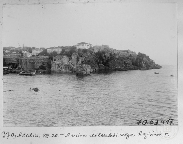 Antalya Harbour and City Surs / 1914