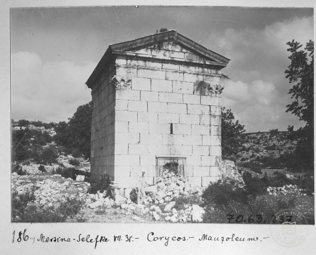 Mozale in Korykos Ancient City, Mersin / 1914