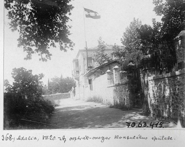 Austria-Macaristan Consulate Building , Antalya / 1914