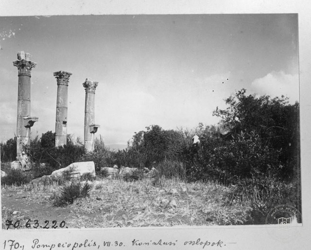 Korint Columns - Soli Pompeipolis Ancient City Mezitli - Mersin / 1914