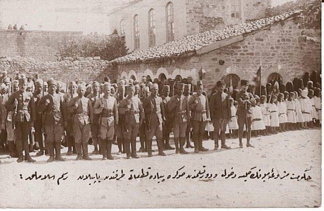 Kilis “Hükûmet-i metşrûa-i militant to Kilis and devr-i after delivery of the piyâde continentâd resm-i flood”