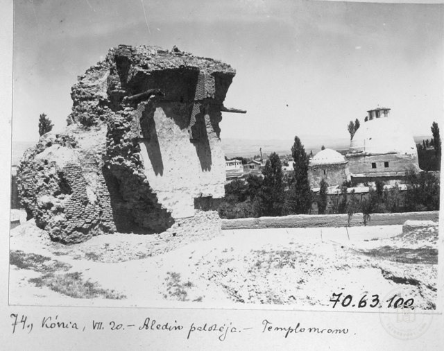 Alaaddin Köşkü ve Karatay Medresesi, Konya / 1914